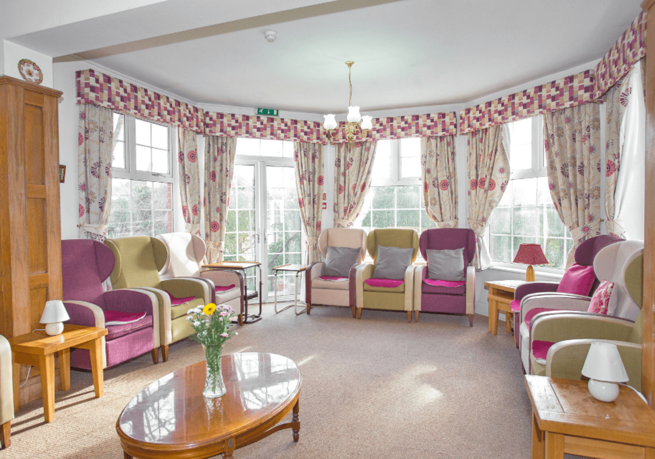 Lounge of Neville House in Chapel Allerton, Leeds