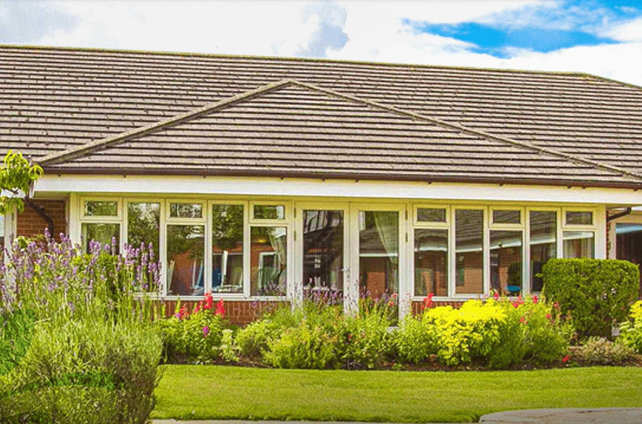 Exterior of Meadow View Nursing Home in Witney, Oxfordshire