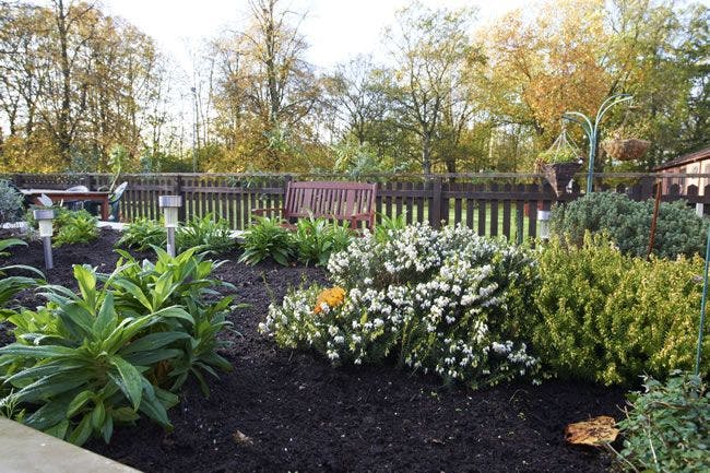 Garden of Station House Care Home in Crewe, Cheshire East