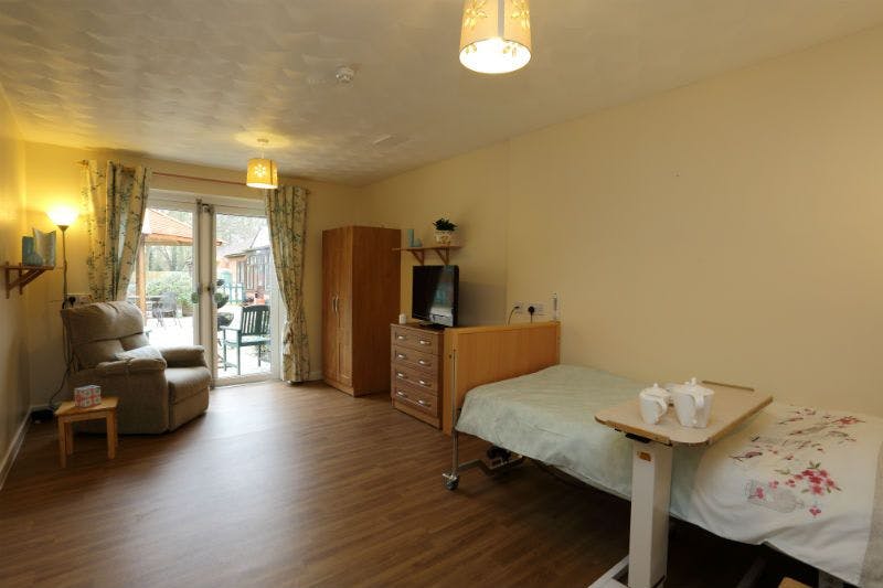 Bedroom of Station House Care Home in Crewe, Cheshire East