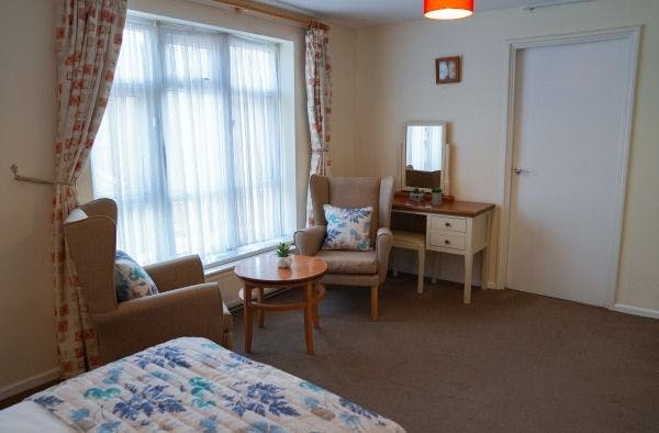 Bedroom at The Manse Residential Care Home, South Norwood, London