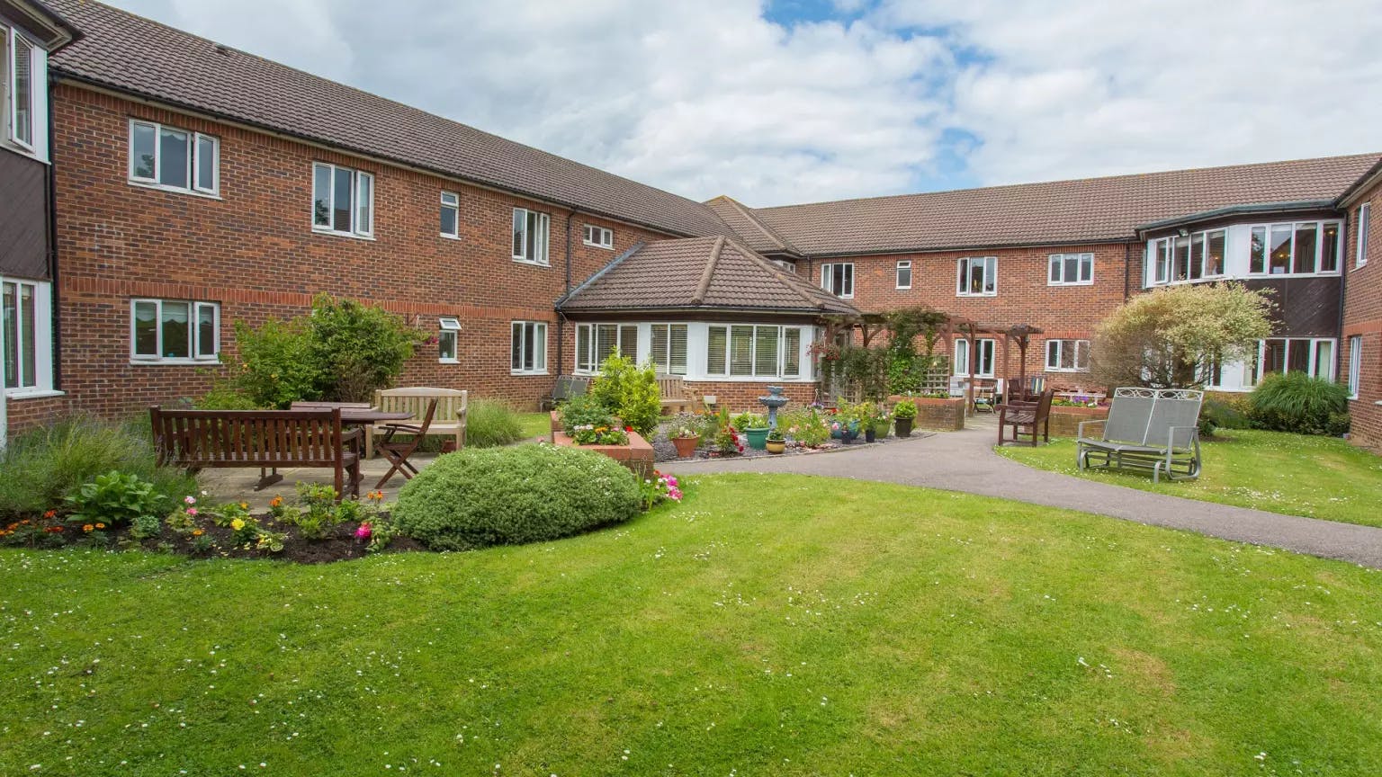 Exterior of The Mead care home in Borehamwood, Hertfordshire