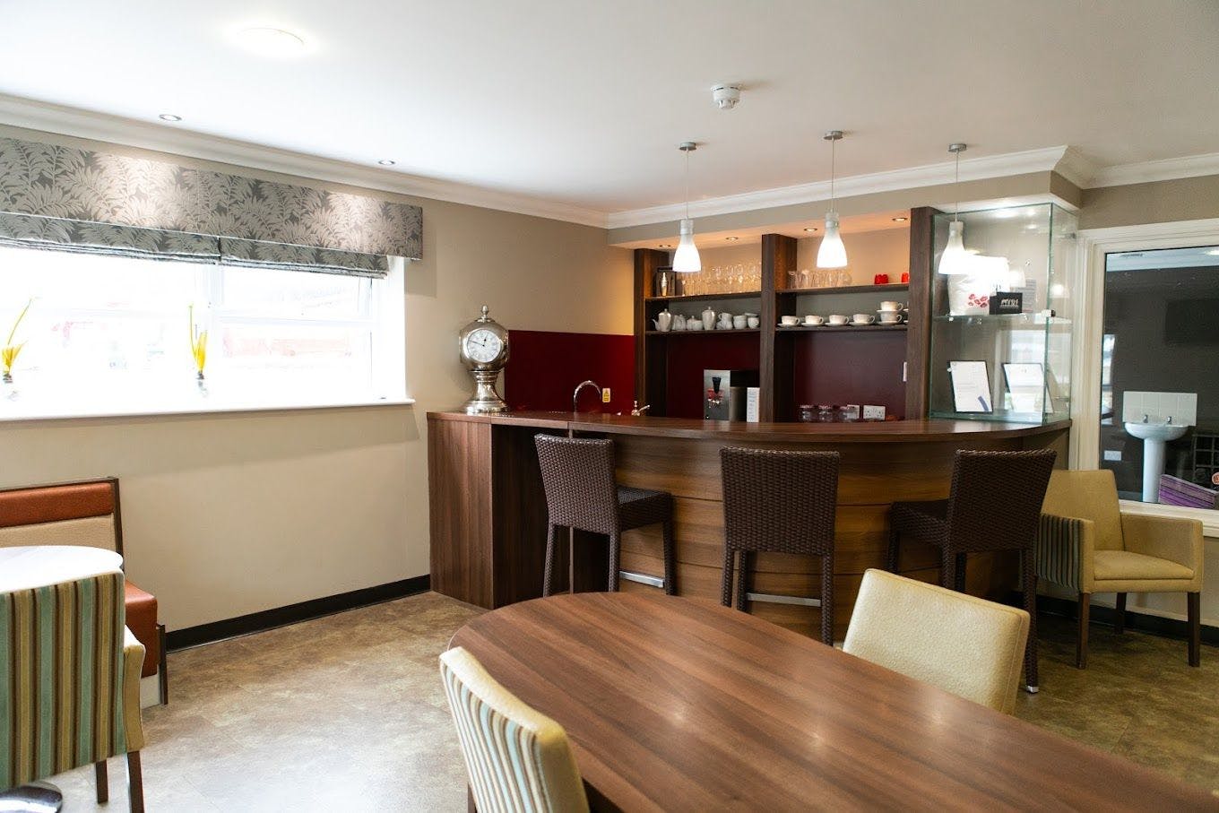 Bar of The Moors care home in Ripon, Yorkshire