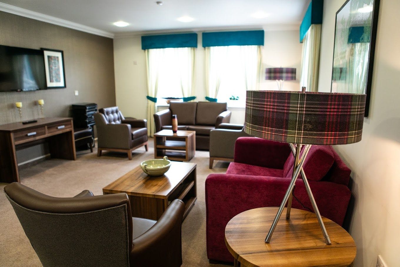 Lounge of The Moors care home in Ripon, Yorkshire