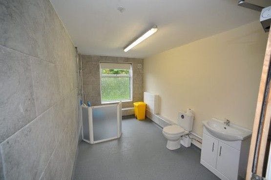 Bathroom at The Place up Hanley in Stoke-on-Trent, Staffordshire