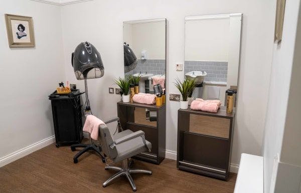 Salon at The Rosary Nursing Home, Durleigh, Somerset