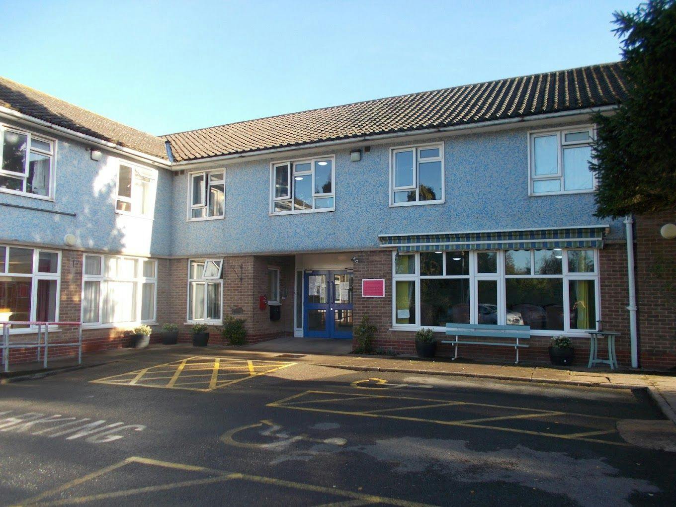 Exterior of Tilson House Care Home in Coalville, Leicester