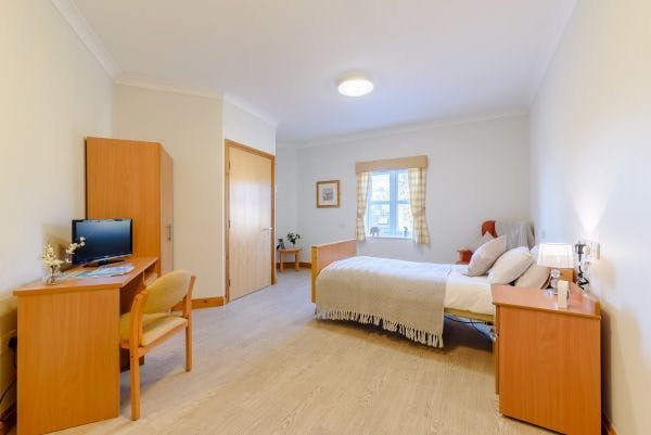 Bedroom at Wantage Residential & Nursing Home, Wantage, Oxfordshire