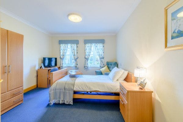 Bedroom at Wantage Residential & Nursing Home, Wantage, Oxfordshire