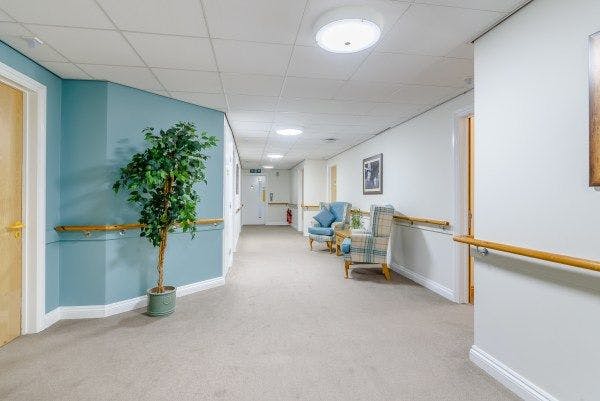 Hallway at Wantage Residential & Nursing Home, Wantage, Oxfordshire