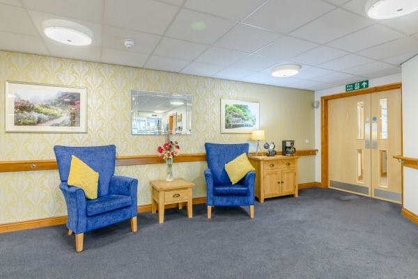 Communal Area at Wantage Residential & Nursing Home, Wantage, Oxfordshire