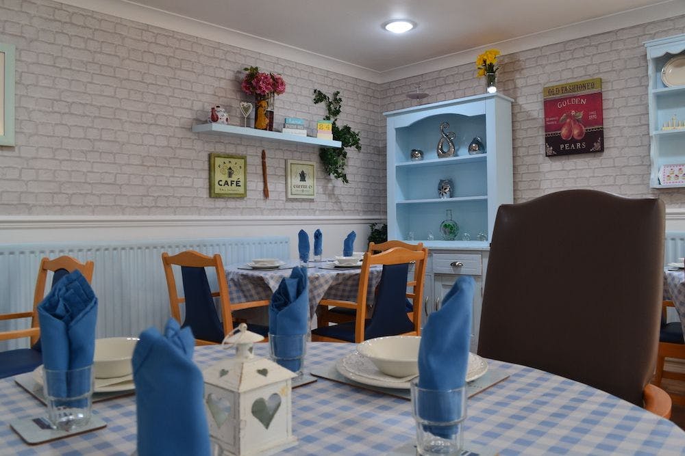 Dining Area at West Ridings Care Home in Wakefield, West Yorkshire