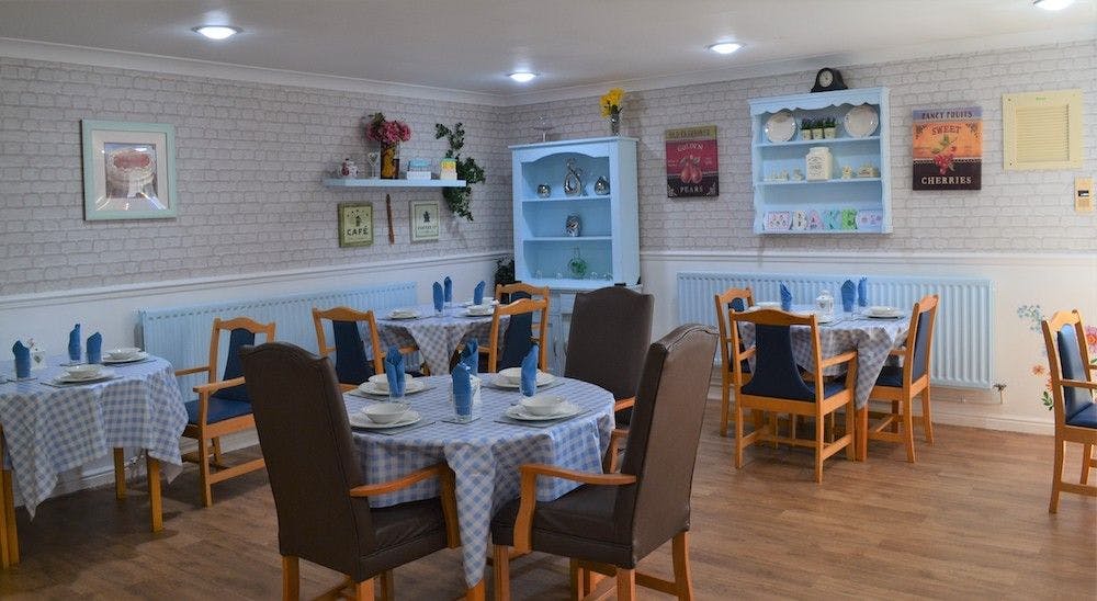 Dining Area at West Ridings Care Home in Wakefield, West Yorkshire