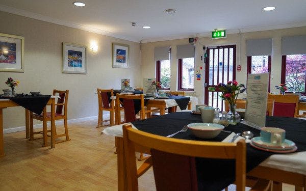 Dining Area at Westwood House, East Kilbride, Lanarkshire