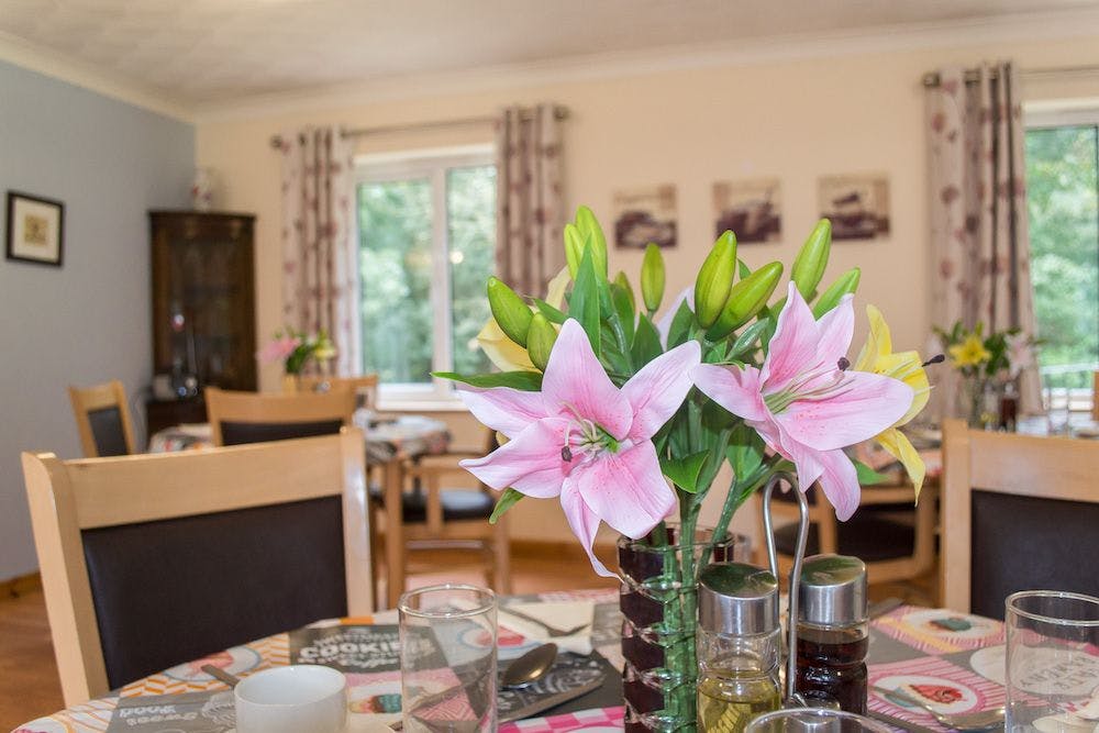 Dining Room at Woodstock Care Home in Dereham, Breckland