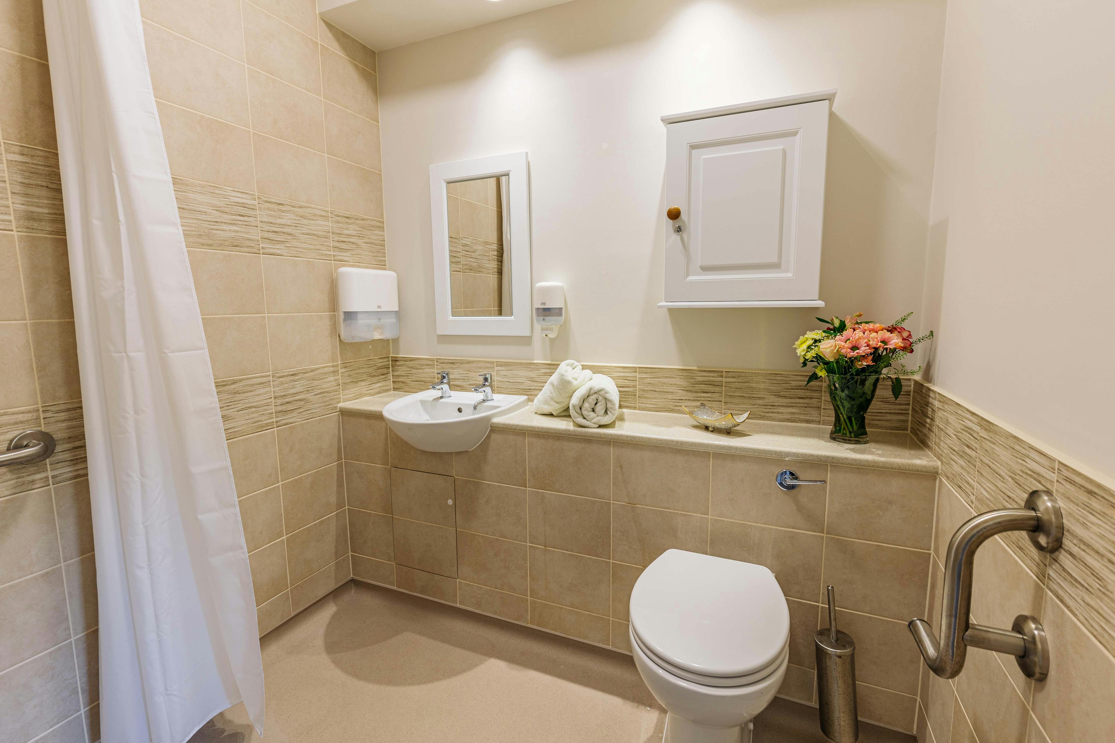Bathroom at Worplesdon View Care Home in Guildford, Surrey