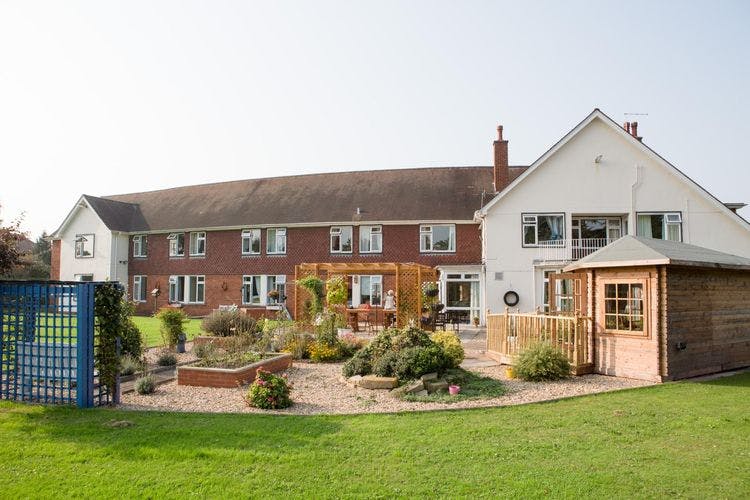 Exterior of Bolutham Park House Care Home in Lincoln, Lincolnshire