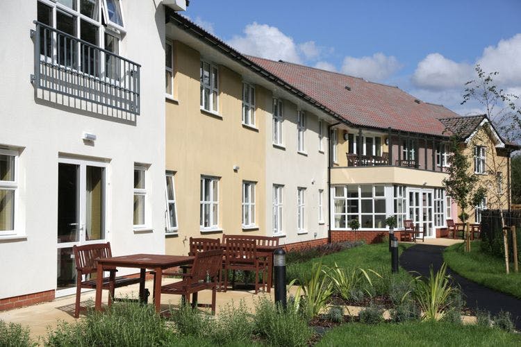 Exterior at De Lucy House Care Home, Diss, Norfolk