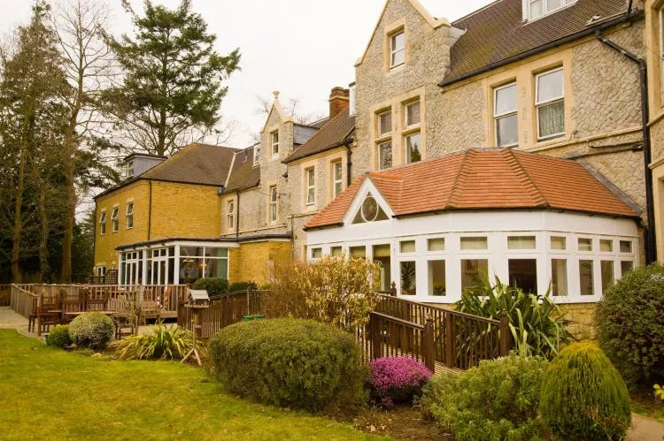 Exterior of Kippingtons care home in Sevenoaks, Kent