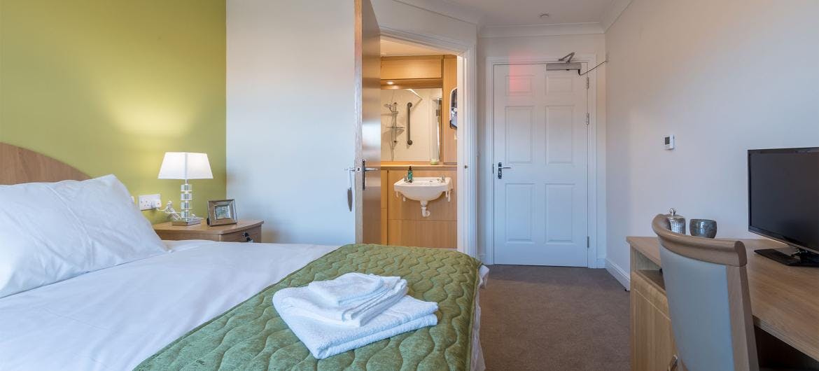 Bedroom at Ridgewood Court, Birkenhead, Wirral