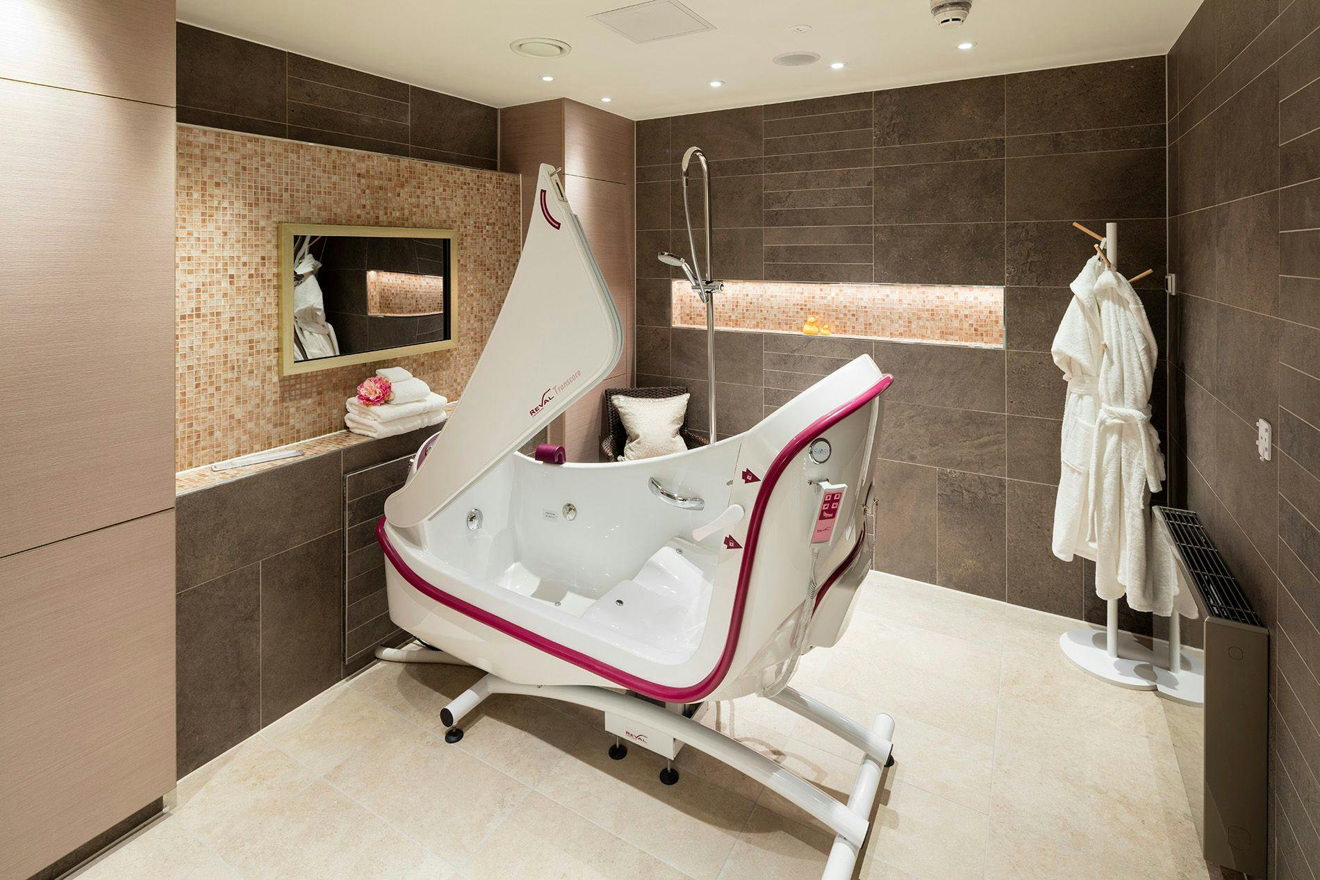 Spa Bath at Camberley Heights Care Home in Camberley, Surrey