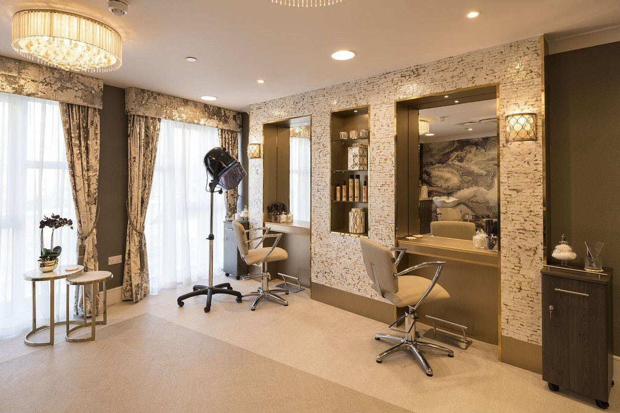 Salon at Wandsworth Common Care Home in Wandsworth, Greater London