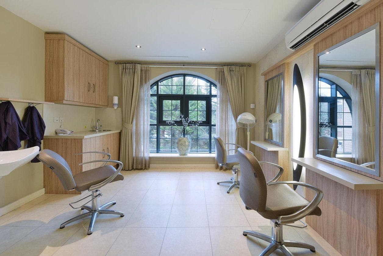 Salon of Brentwood Arches care home in Brentwood, Essex