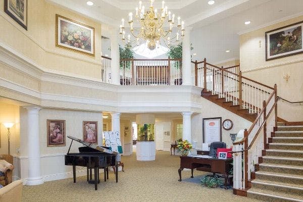 Reception at Virginia Water Care Home in Runnymede, Surrey