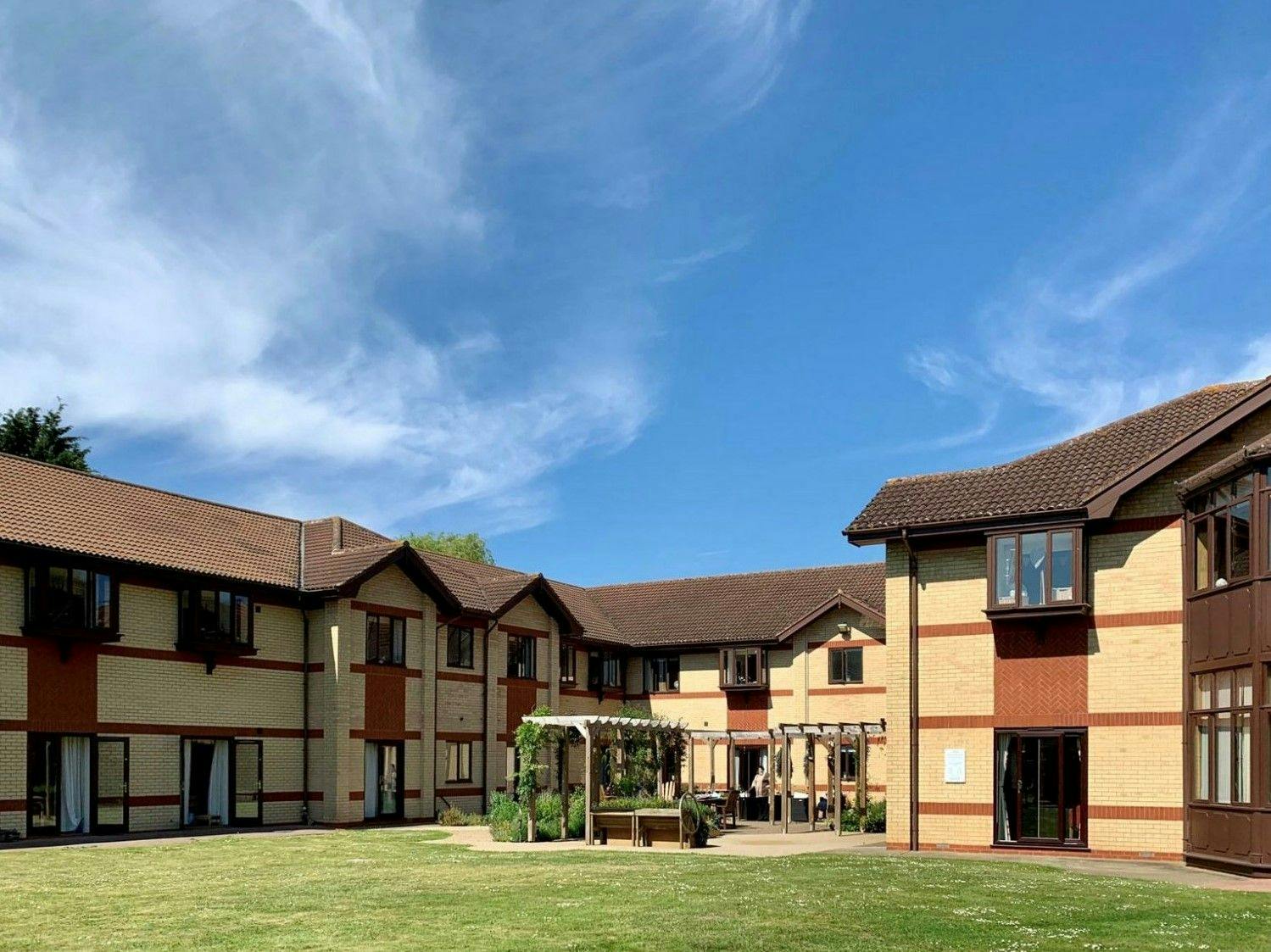 Exterior of Cedar Falls care home in Spalding, Lincolnshire